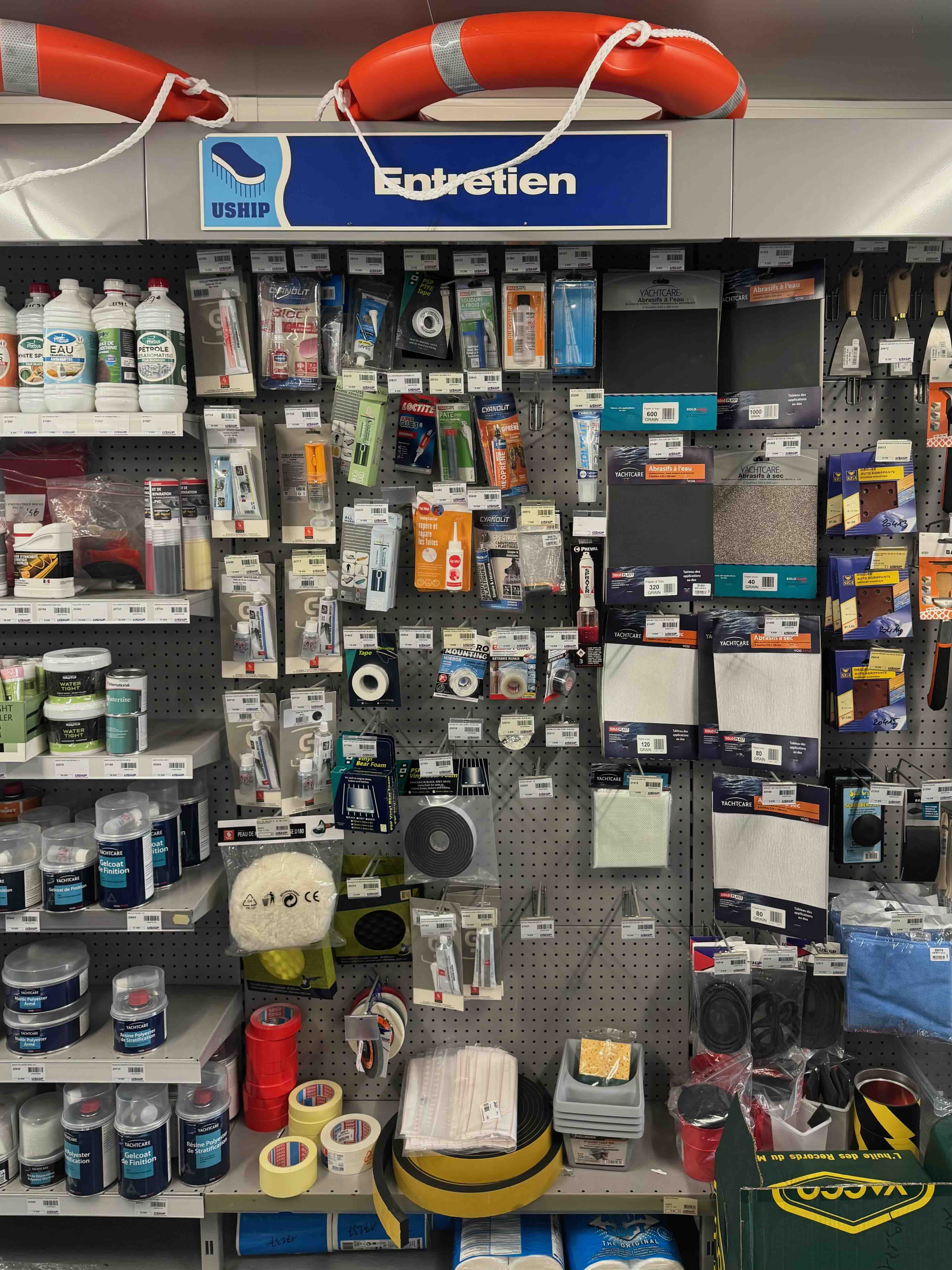 Produits d’entretien